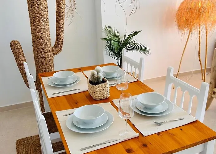 Beachfront Nudist Apartment In Vera Playa